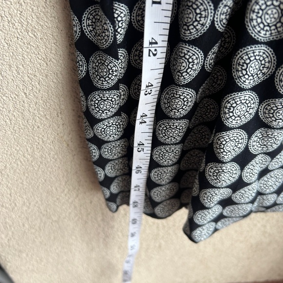 Jones New York Dress vintage maxi dress in black and white size 4 - Picture 7 of 7